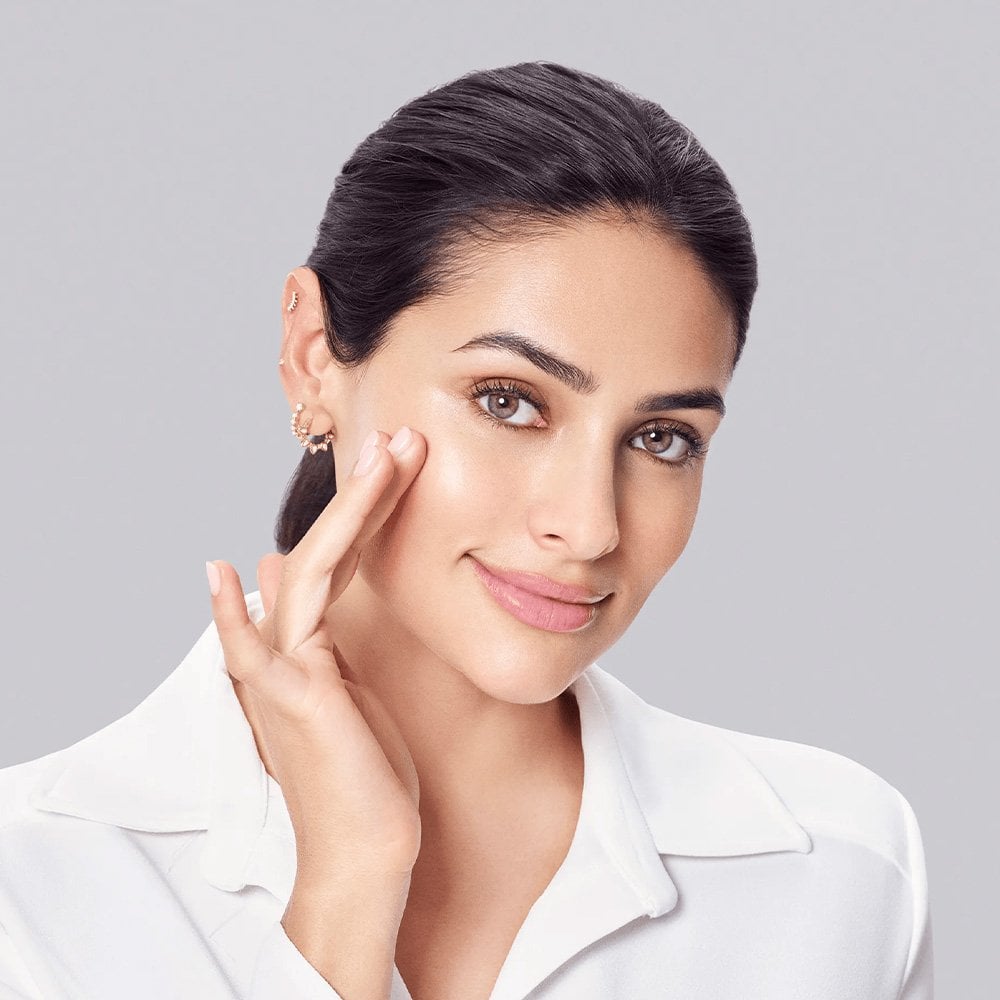 Skincare demonstration